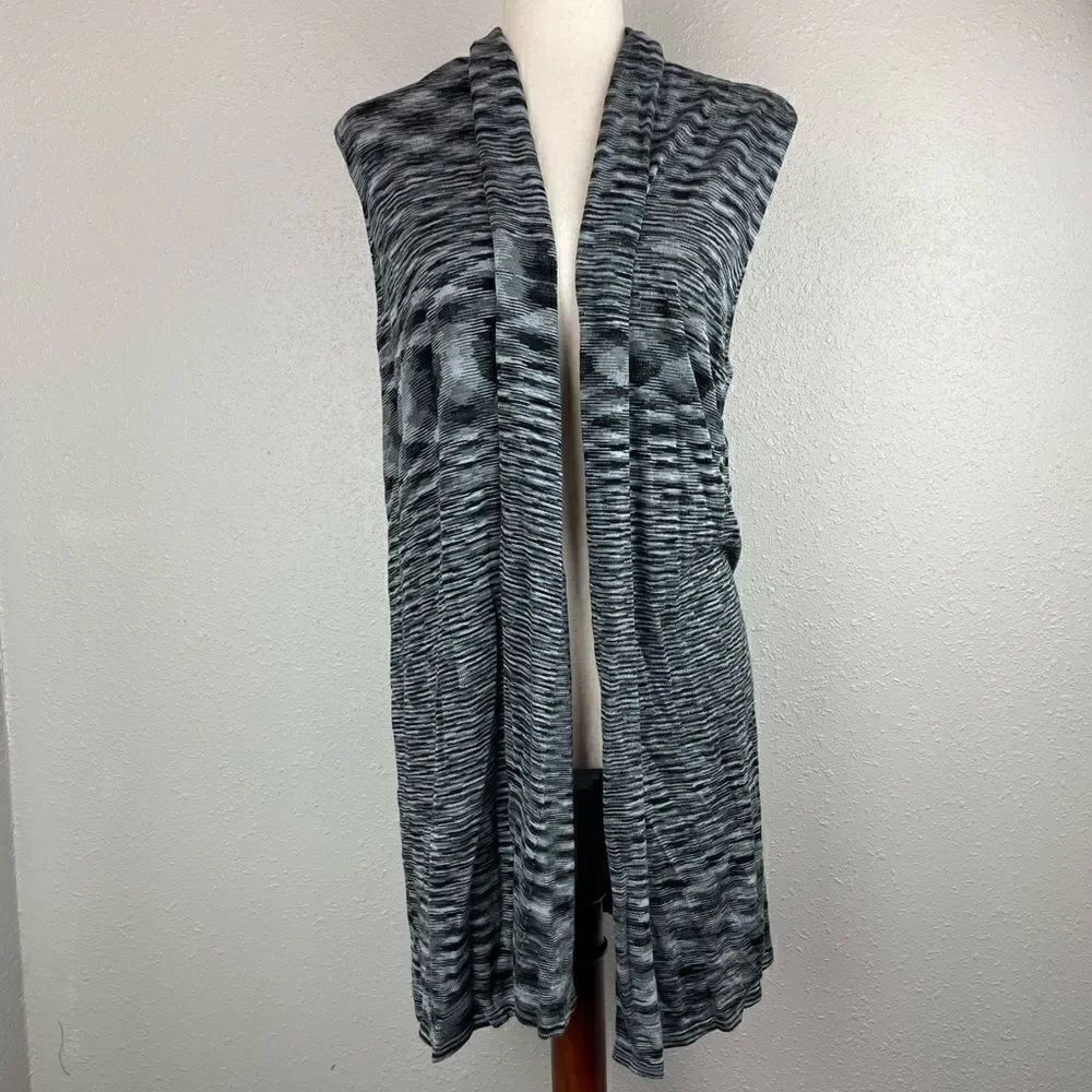 Joseph A. Sleeveless Cardigan Sweater Size L EUC
